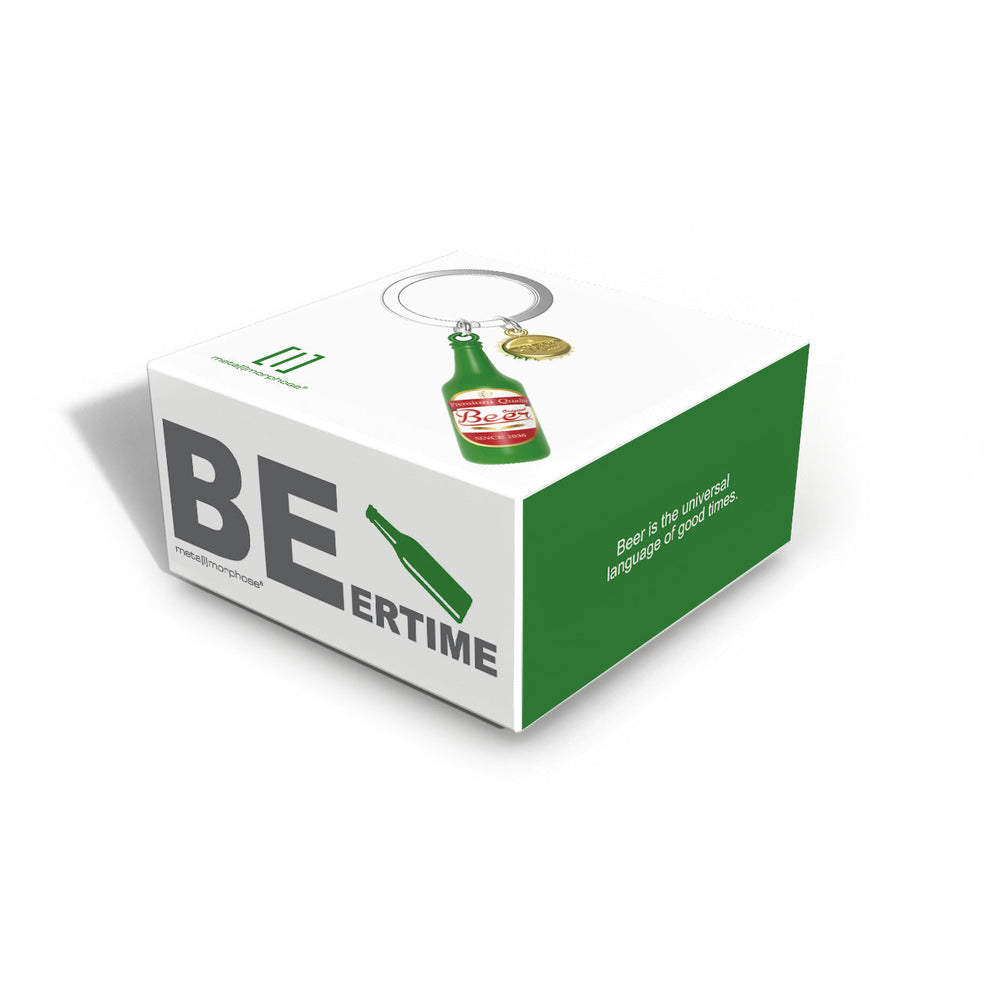 Schlüsselanhänger Bouteille de Bière Verte