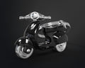 Portachiavi Scooter Retro Nero