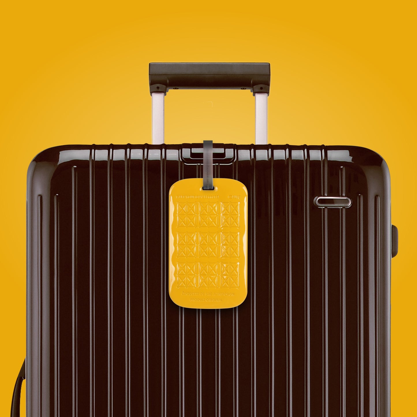 Etiquette de bagage Letter