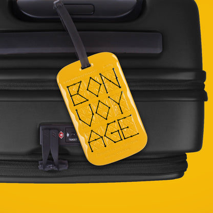 Etiquette de bagage Letter