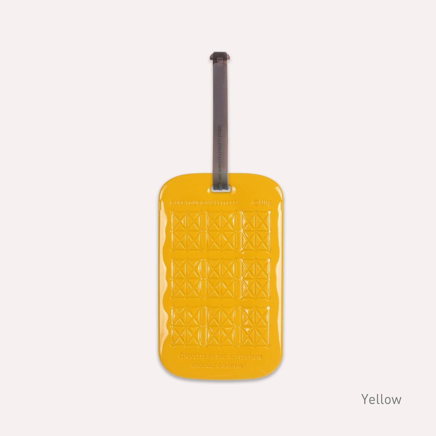 Etiquette de bagage Letter