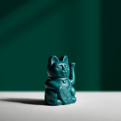 Mini Lucky Cat Green