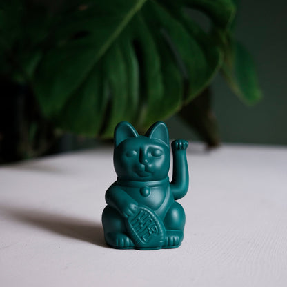 Mini Lucky Cat Green