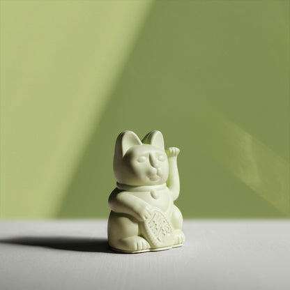 Mini Light Green Lucky Cat