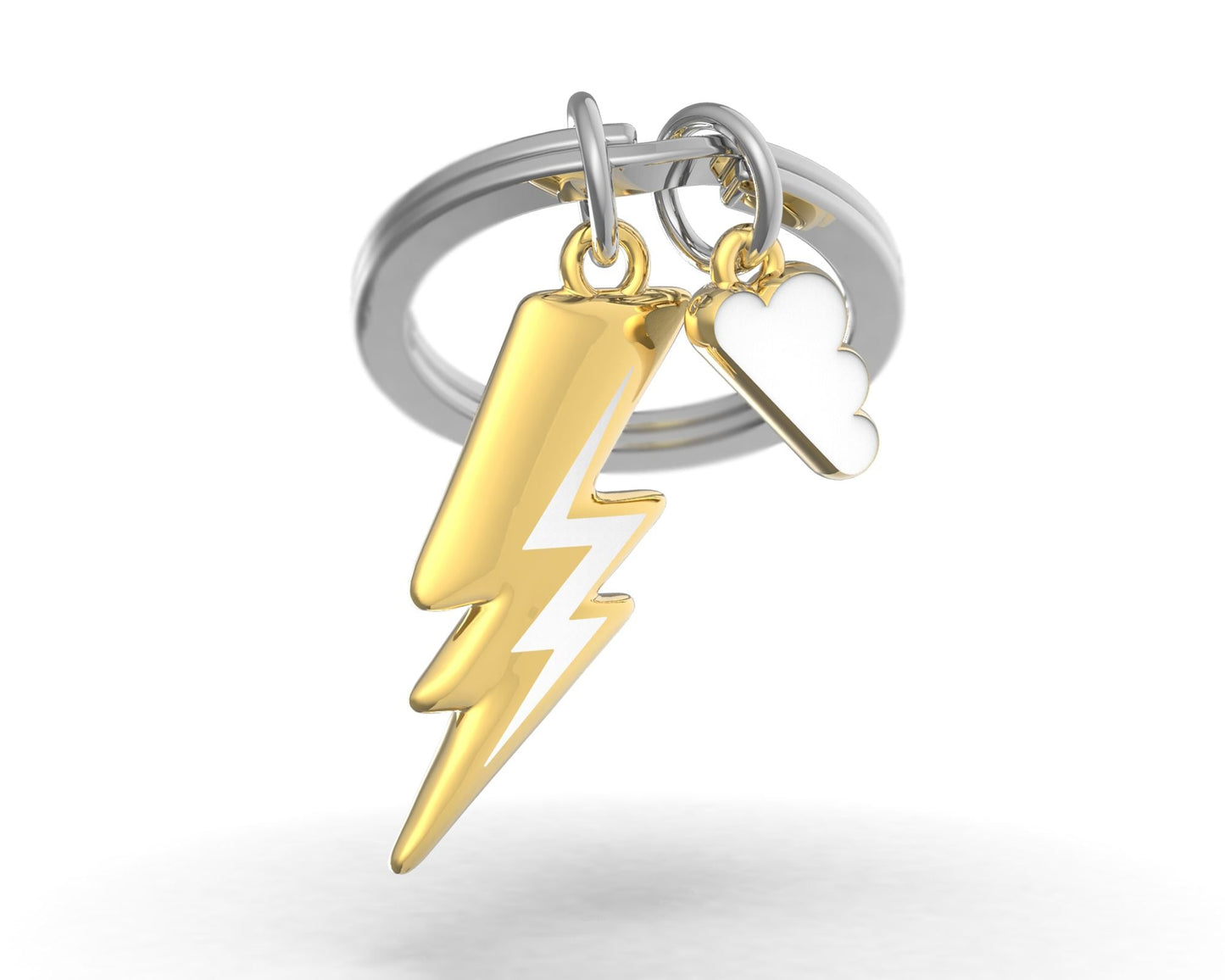 Lightning key ring