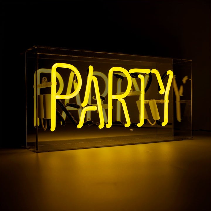 Giallo neon per feste