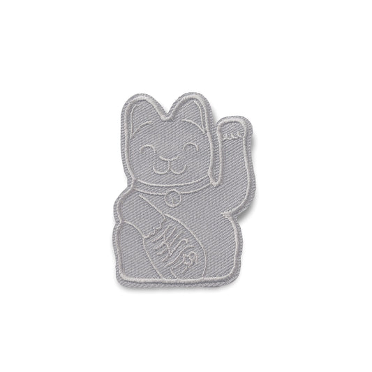 Patch Chat Chanceux Gris