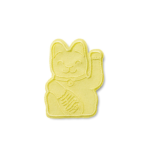 Patch Chat Chanceux Jaune