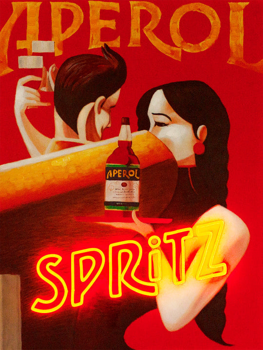 Peinture Murale (Néon LED) - Spritz