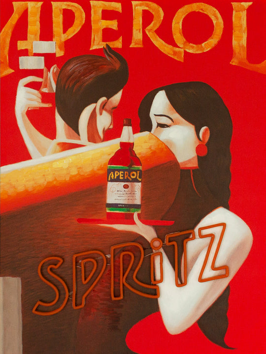 Pittura murale (LED Neon) - Spritz