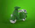 Portachiavi Scooter Verde