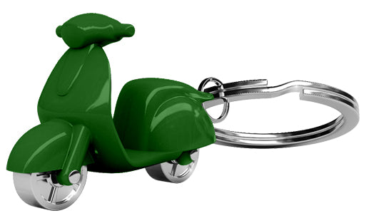 Portachiavi Scooter Verde