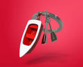 Porte Clés Barque Rouge