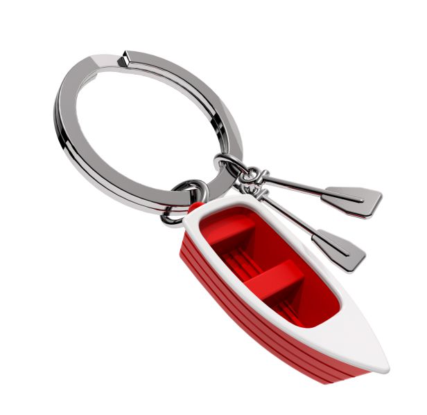 Porte Clés Barque Rouge