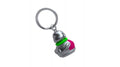 Keyring Fuchsia Buddha