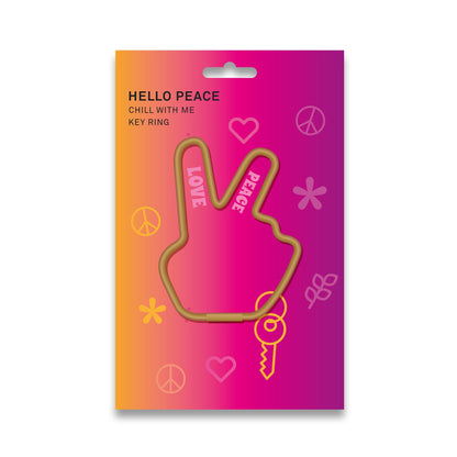 Porte clés Hello Peace