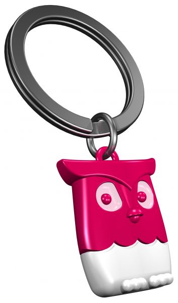 Porte clés Hibou Rose Meta[l]morphose | Boutique d'objets cadeaux designs kokochao.com