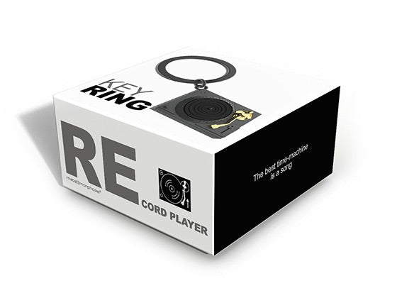 Portachiavi Platine Vinyle Nera