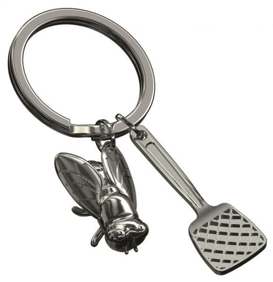 Porte clés Tapette à Mouche Meta[l]morphose | Boutique d'objets cadeaux designs kokochao.com