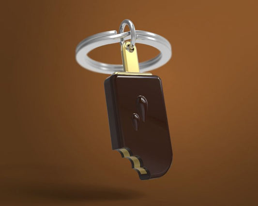 Porte clés Glace Chocolat Meta[l]morphose | Boutique d'objets cadeaux designs kokochao.com