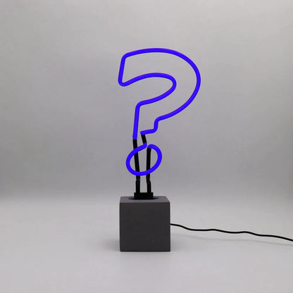 Question Mark Neon Lamp