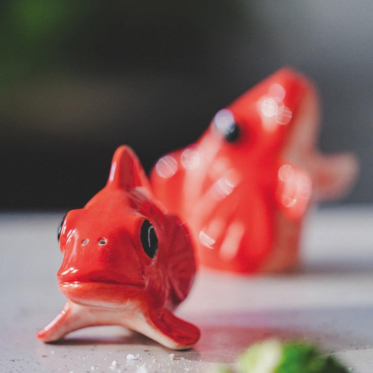 Pesce rosso sale e pepe