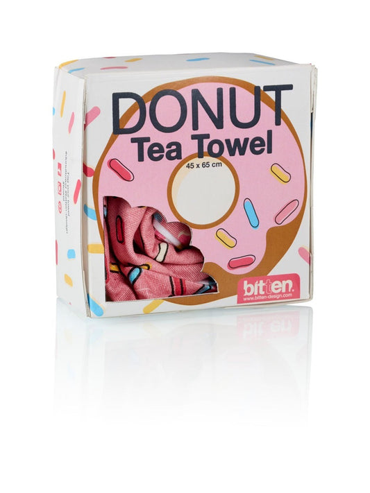Donut tea towel
