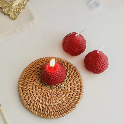 Bougies Fraises – vue produit 2