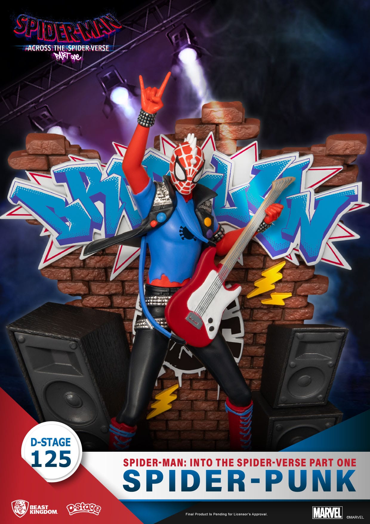 Spider-Punk - Diorama D-Stage - PRECOMMANDE