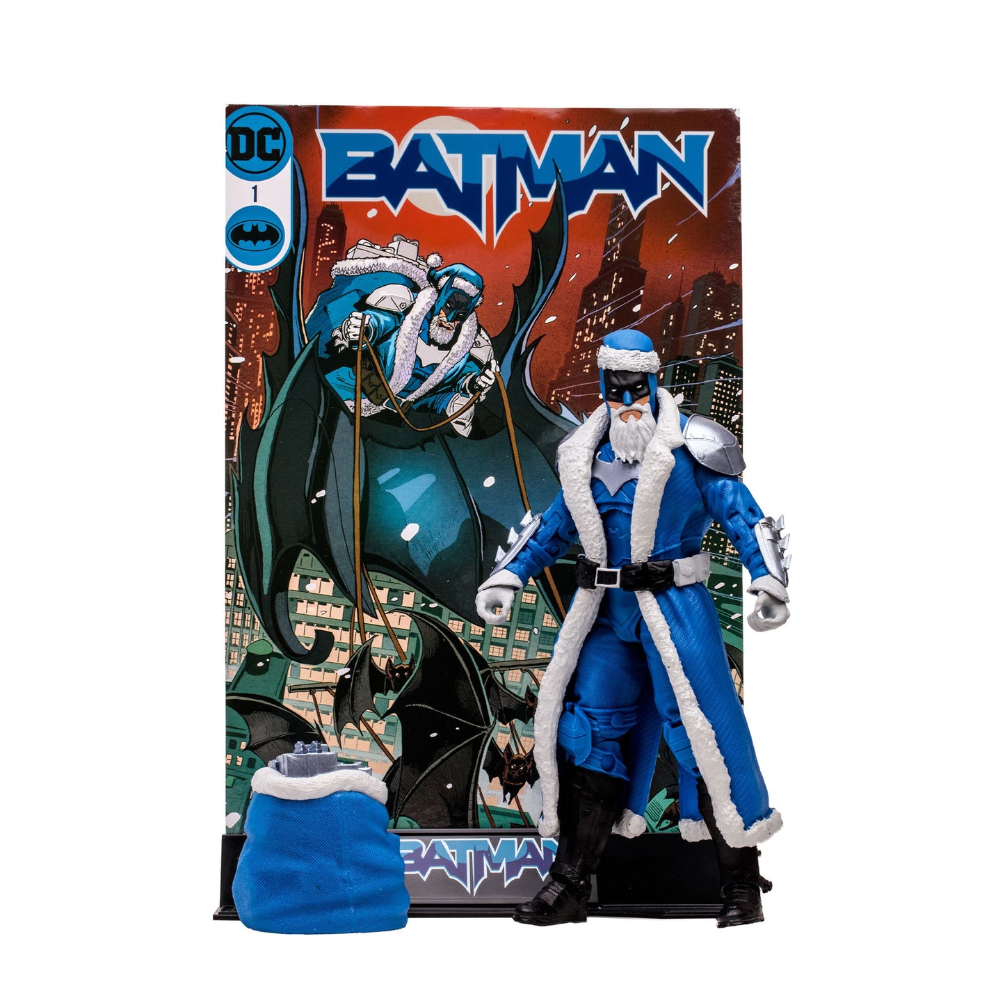 Bat Santa (Blue Variant) 