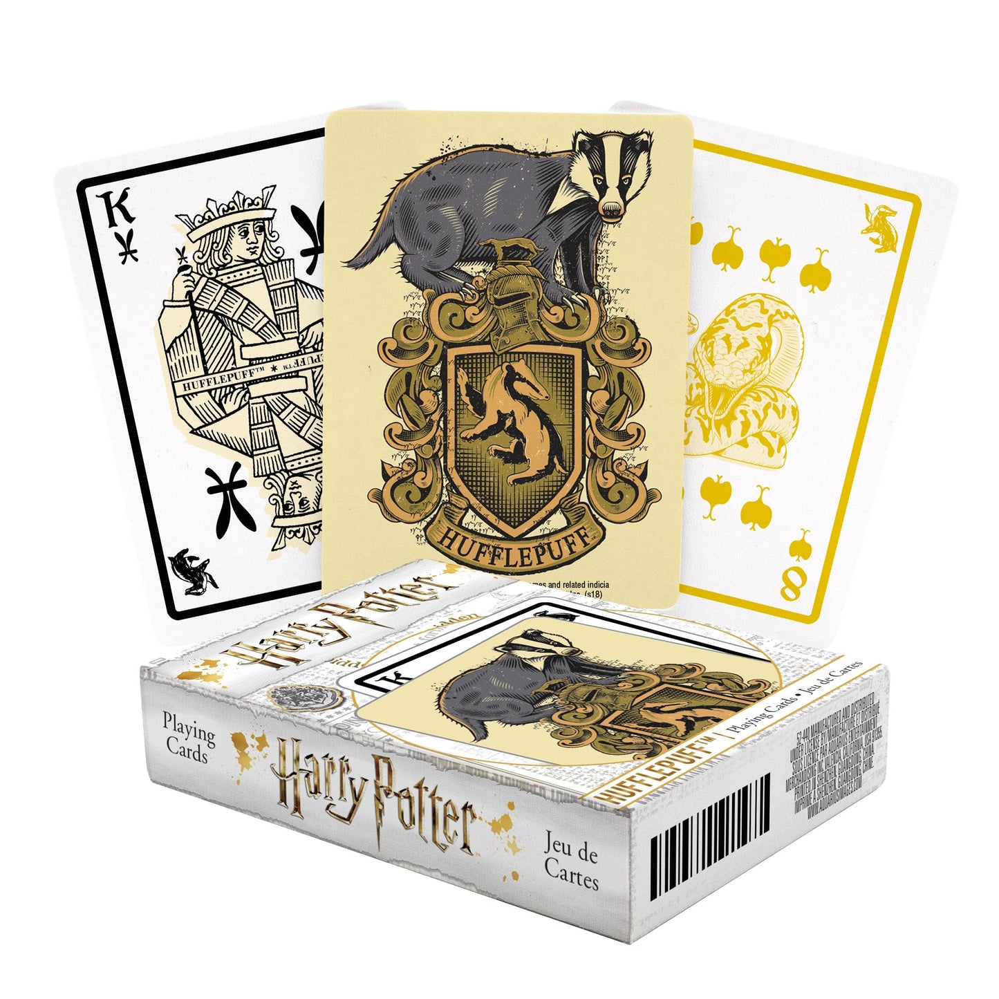 Jeu de cartes Harry Potter Poufsouffle Aquarius