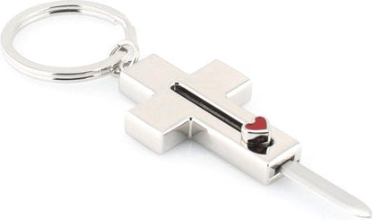 Key ring Cross Knife