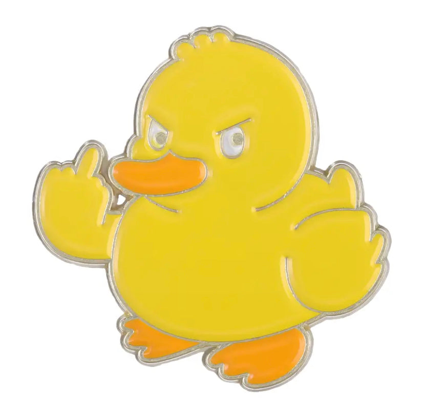 Pins Duck Yellow Duck Off