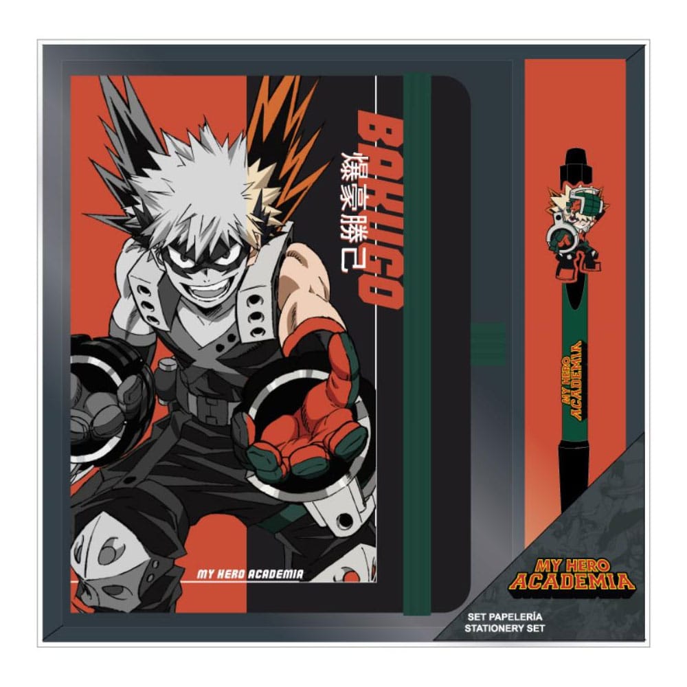 My Hero Academia Stationery Set - Bakugo 