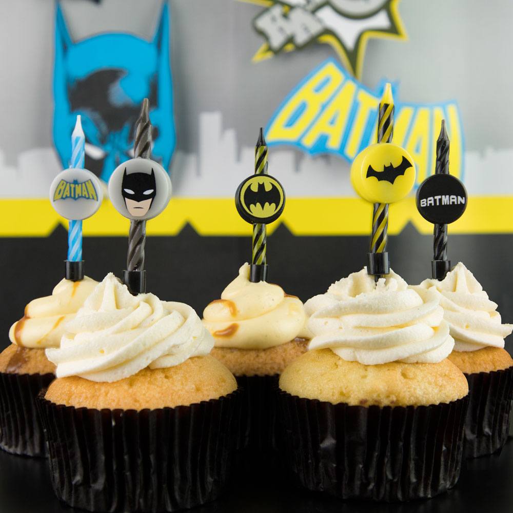 Pack Bougies d’Anniversaire Batman