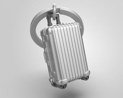 Suitcase key ring